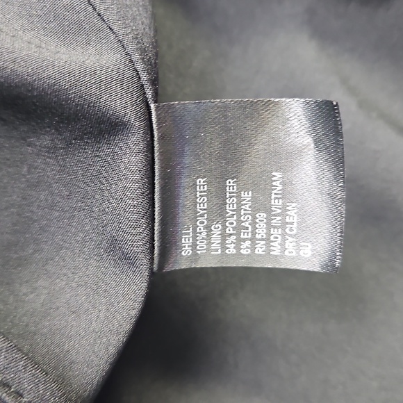 Antonio Melani Scarf Like Wrap Front W/Fringe Mini Skirt: Black/Cream Plaid: 18 - Picture 9 of 9